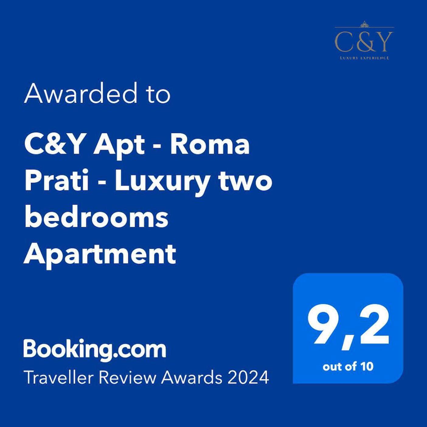 C&Y Apartments - Roma Prati - Luxury Double Studio With Kitchen ภายนอก รูปภาพ